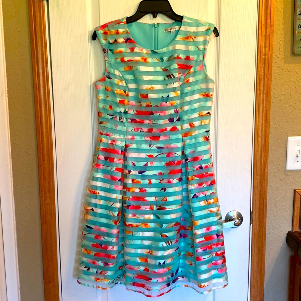 Lightweight, spring floral dress
